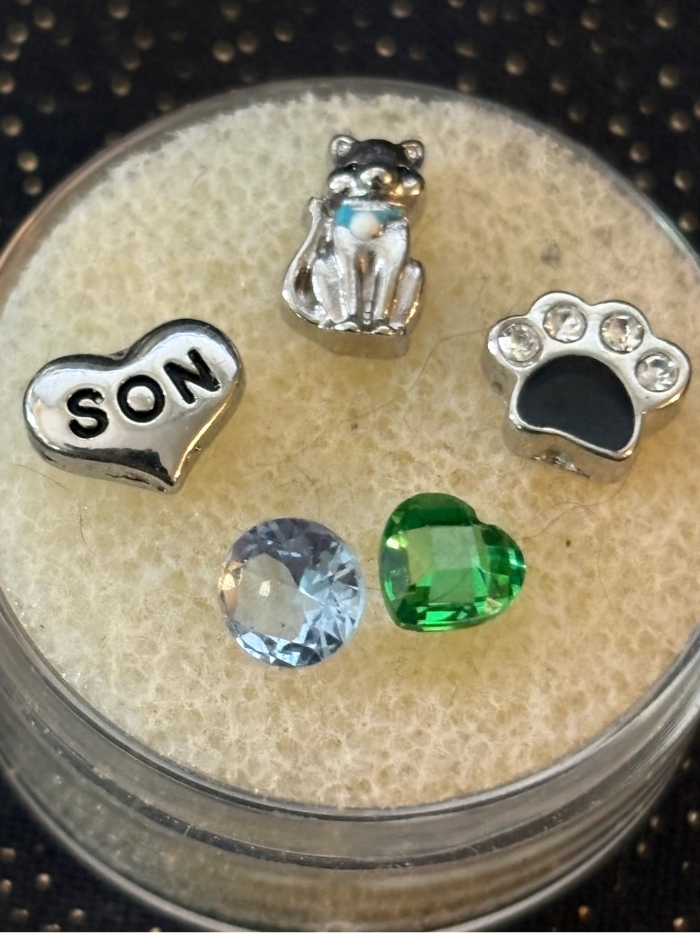 Boy Cat Mom Origami Owl Charms